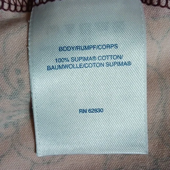 Lands' End 100% Cotton Burgundy and Pink Floral Midi Dress Long Sleeve Size L - Picture 4 of 6